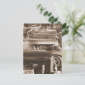 Carte Postale Barres chaudes (Debout devant)