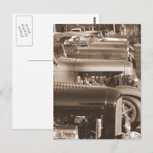 Carte Postale Barres chaudes (Devant / Derrière)