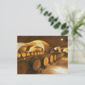 Carte Postale Barres de chêne dans la cave du Domaine Comte (Debout devant)