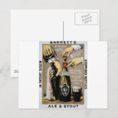 Carte Postale Barretts Ale & Stout (Devant / Derrière)