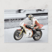 Carte Postale Barry Sheene (Devant)