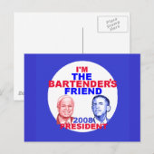 Carte postale BARTENDERS (Devant / Derrière)