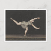 Carte Postale Bartholomeus Ziesenis, Danseuse (Devant)