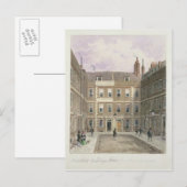 Carte Postale Bartlett's Buildings, Holborn, 1838 (Devant / Derrière)