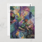 Carte Postale Bartok prend du thé~~~ (Devant / Derrière)