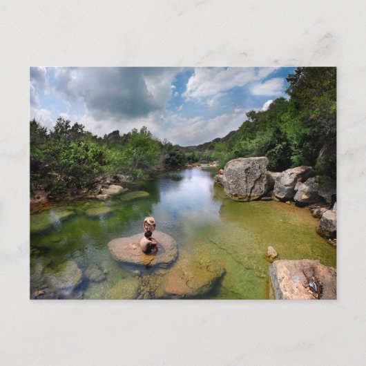 Carte Postale Barton Creek 15 - Austin Texas (Devant)