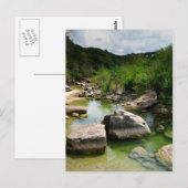 Carte Postale Barton Creek 2 - Austin Texas (Devant / Derrière)