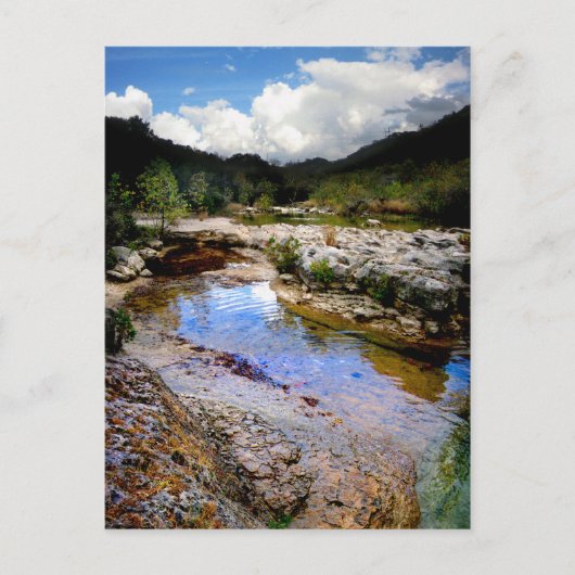 Carte Postale Barton Creek 7- Austin Texas (Devant)