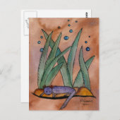 Carte Postale Barton Springs Salamander (Devant / Derrière)