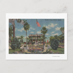 Carte Postale Bartow, Floride - Vue sur Wonder House et Garde