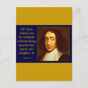 Carte Postale Baruch Spinoza