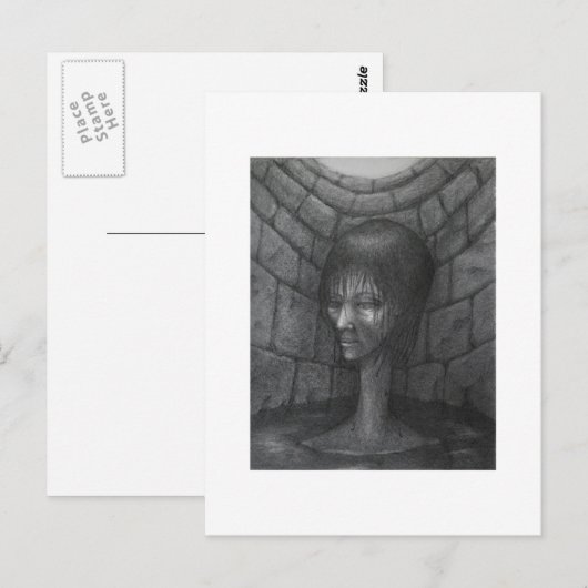 Carte Postale Bas du puits (Devant / Derrière)