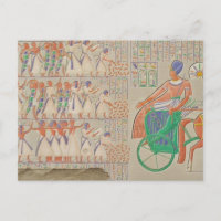 Bas-relief à Medynet-Abou, Palais des Rois à