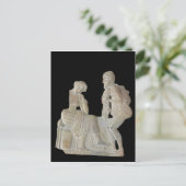 Carte Postale Bas-relief représentant Ulysse et Pénélope (Debout devant)