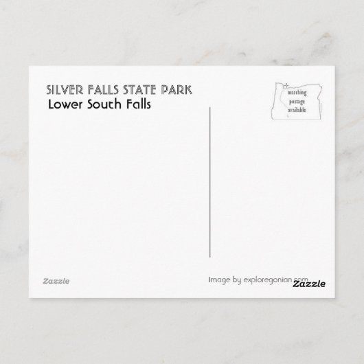 Carte Postale Bas-Sud (Dos)