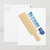 Carte Postale Bas vers le haut (Devant / Derrière)