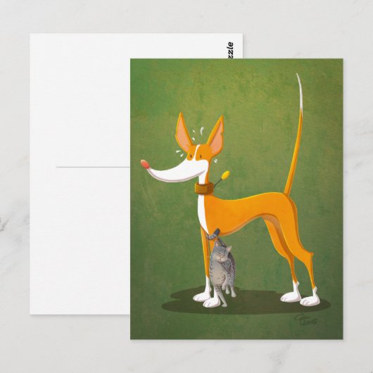 Carte Postale Basculement (Devant / Derrière)