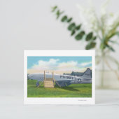 Carte Postale Base aérienne de Sampson (Debout devant)