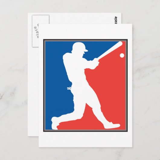 Carte Postale Base-ball (Devant / Derrière)