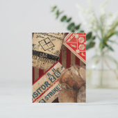 Carte Postale Base-ball Vintage (Debout devant)