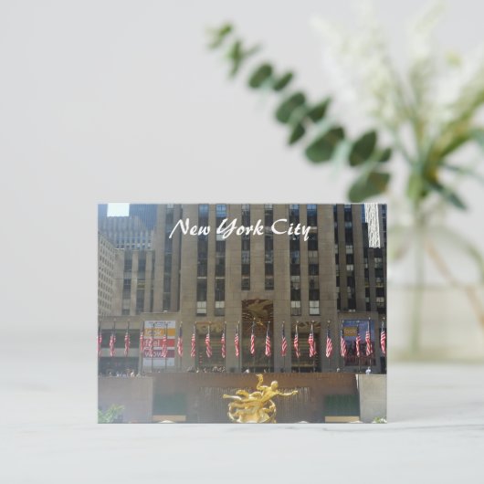 Carte Postale base de corail (Debout devant)