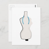 Carte Postale Base de Mannequin (Devant / Derrière)