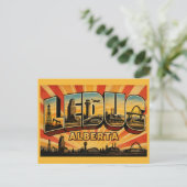 Carte Postale Base industrielle de Leduc en Alberta (Debout devant)