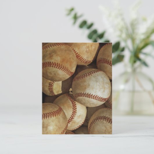 Carte Postale Baseball (Debout devant)