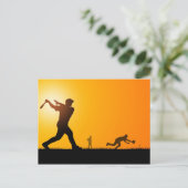 Carte Postale Baseball (Debout devant)