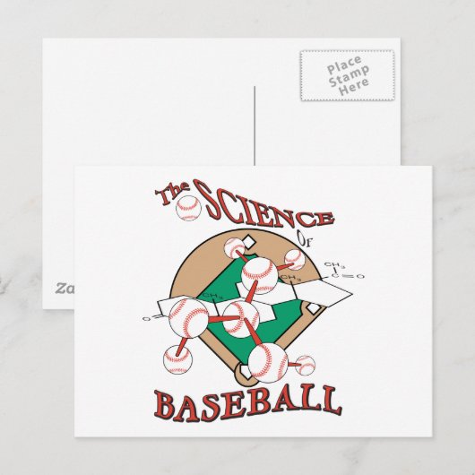 Carte Postale Baseball (Devant / Derrière)