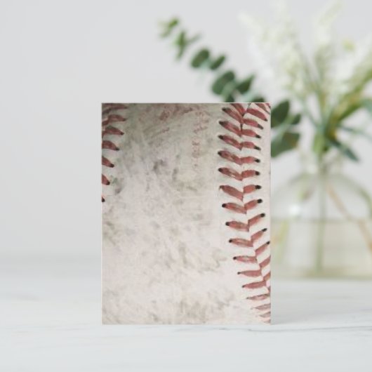 Carte Postale Baseball (Debout devant)