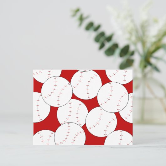 Carte postale Baseball (Debout devant)