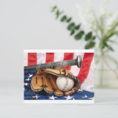 Carte Postale Baseball 18 USA (Debout devant)