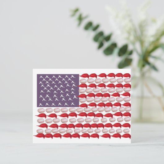 Carte Postale Baseball américain (Debout devant)