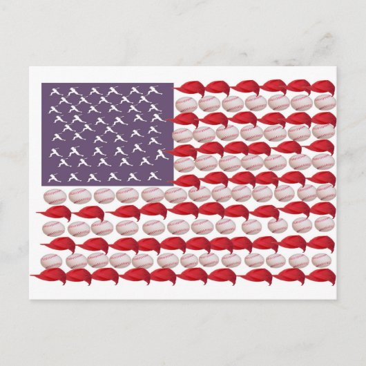 Carte Postale Baseball américain (Devant)