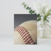 Carte Postale Baseball avec marque d'impact. (Debout devant)