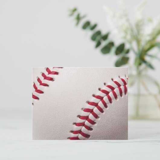 Carte Postale Baseball - Customisé (Debout devant)