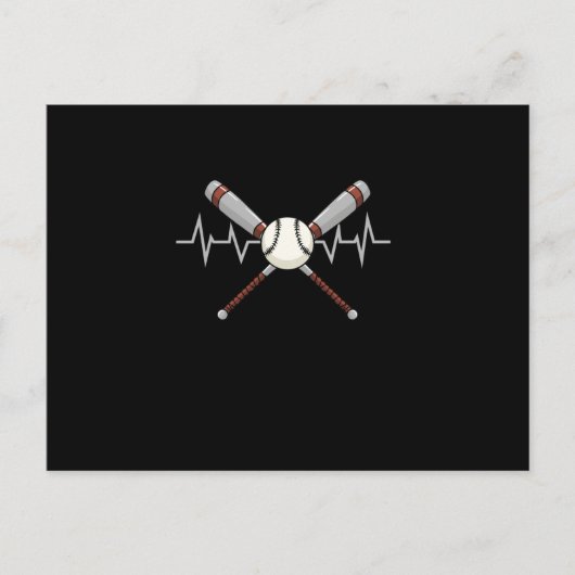 Carte Postale Baseball de softball (Devant)