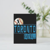 CARTE POSTALE BASEBALL DE TORONTO (Debout devant)