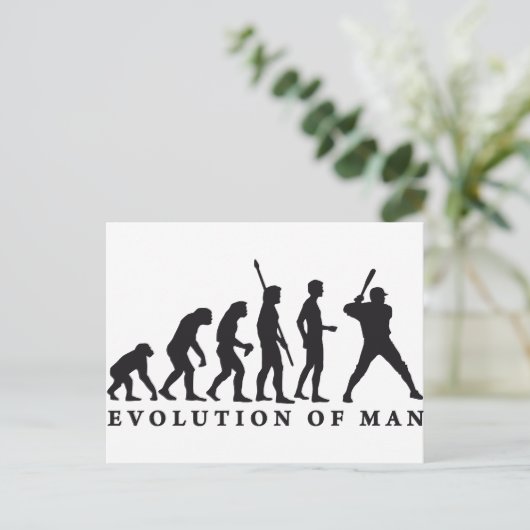 Carte Postale baseball d'évolution (Debout devant)