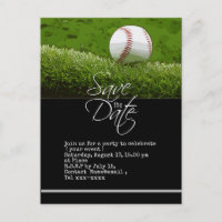 Baseball enregistrer la date sur l'herbe verte car