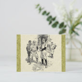 Carte Postale Baseball : Joueurs (Debout devant)