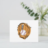 Carte Postale Baseball Mitt et Ball (Debout devant)