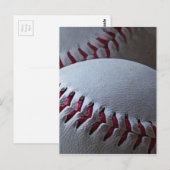 Carte Postale Baseballs (Devant / Derrière)