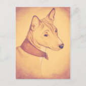 Carte postale Basenji (Devant)