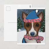 CARTE POSTALE BASENJI (Devant / Derrière)