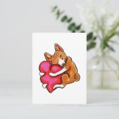 Carte Postale Basenji Love (Debout devant)