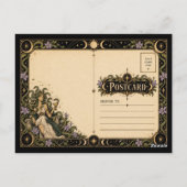 Carte Postale Basilic, Starlit Tarot Art (Dos)