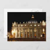 Carte Postale Basilica at Night (Devant / Derrière)