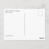 Carte Postale Basilica of Sainte Anne de Beaupre, Québec, Canada (Dos)